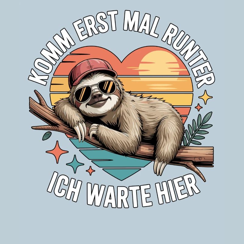 Come down first I'm waiting here sloth