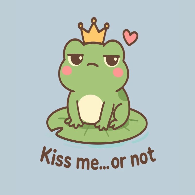 Kussfrosch König – Küss mich oder nicht