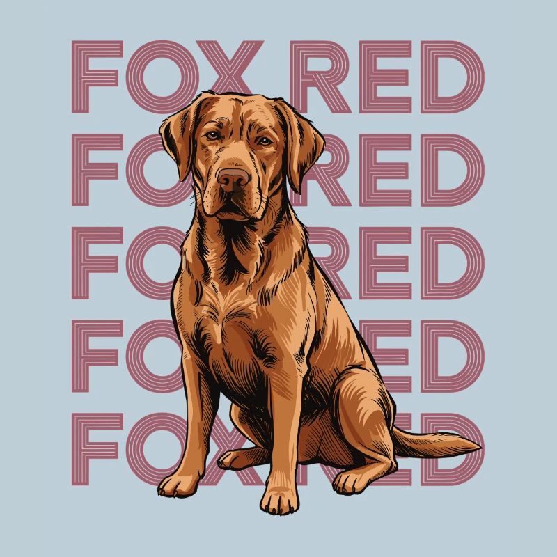Fox Red Labrador Porträt