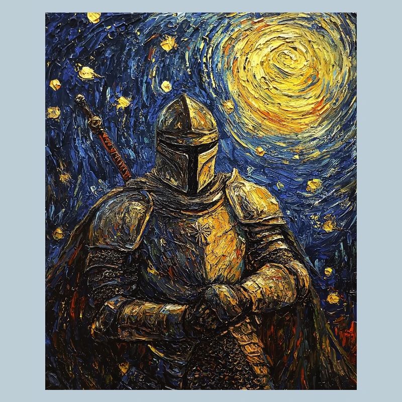 Nuit étoilée à la Ritter Van Gogh