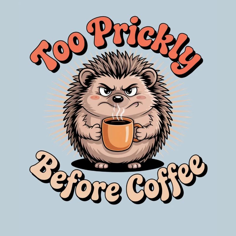 Igel Humor – Too Prickly Before Coffee