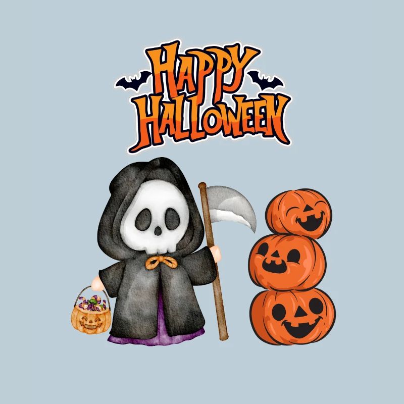 Joyeux Halloween Grim Reaper
