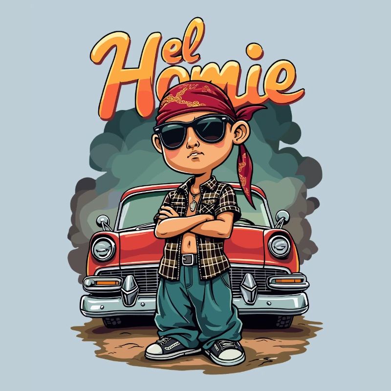 Biker Kid Oldtimer Vibe
