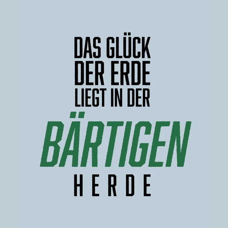 Bart, Bartträger, Lustiger Spruch, Bärtige Herde