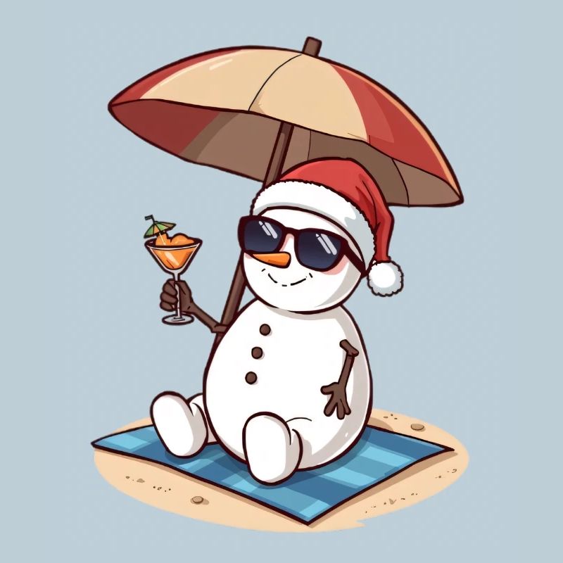 Snowman Beach Cocktail