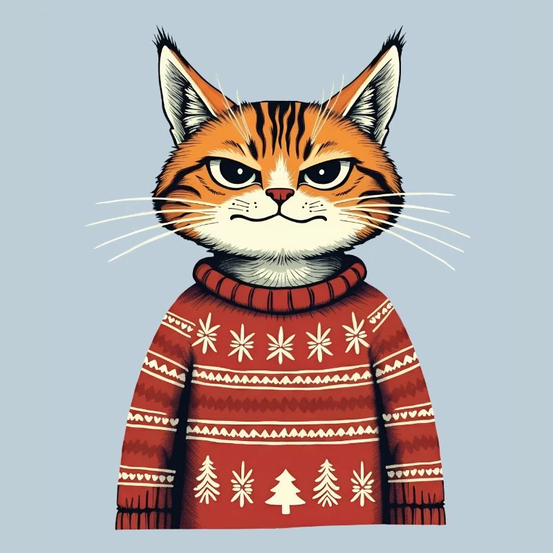 Chat de Noël