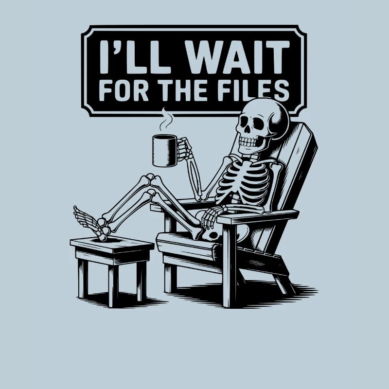Waiting Skeleton Meme Project Manager Office