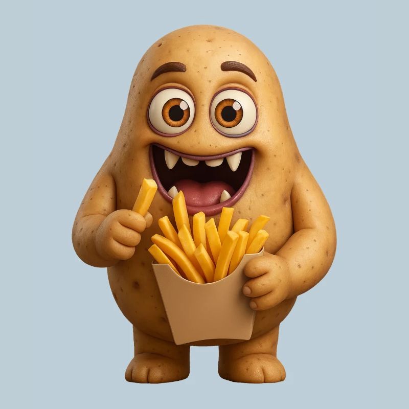 Frites de pommes de terre Monster