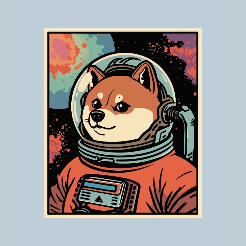 Space Shiba Astronaut