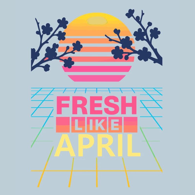 FRESH LIKE APRIL Retro Spring Cherry Blossom