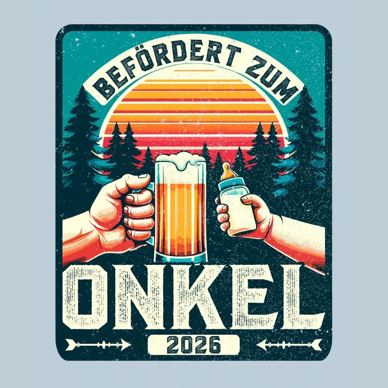 Werdender Onkel Befördert zum Onkel 2026
