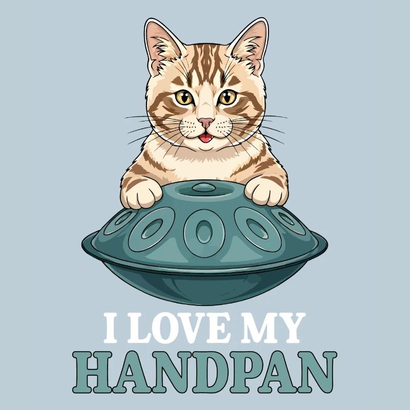 J’adore mon chat Handpan