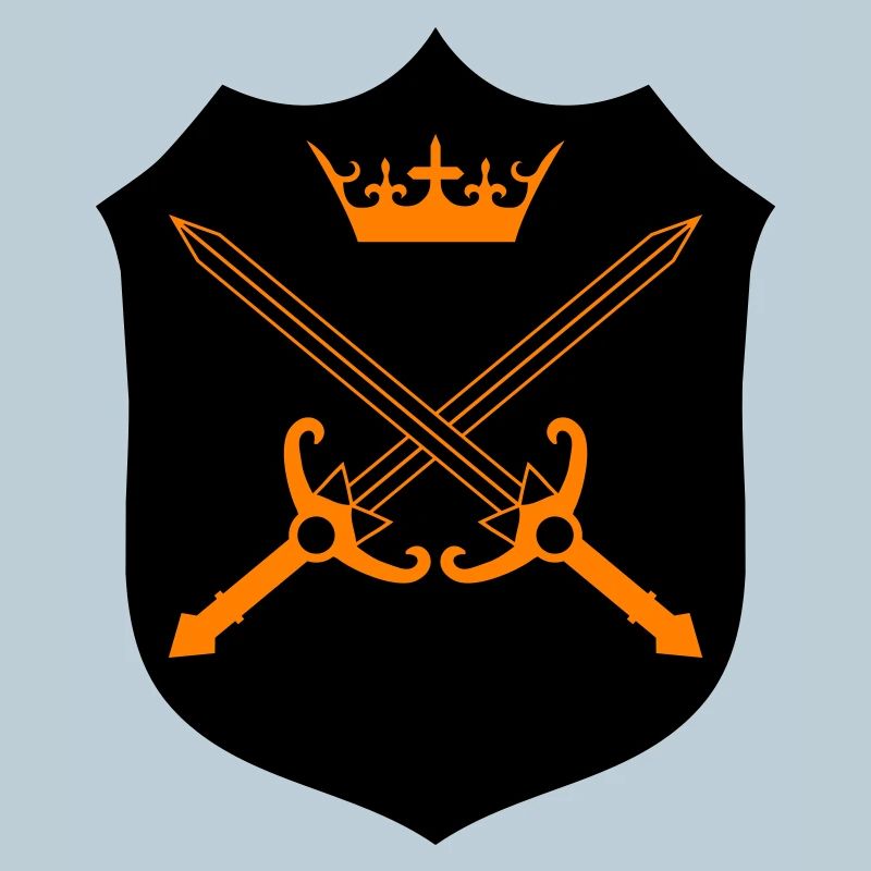 Emblème de la couronne des Épées Croix
