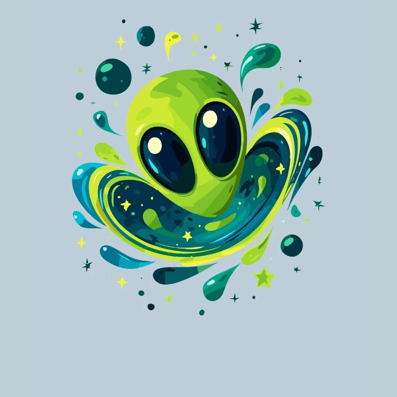 Galactic Alien Vortex