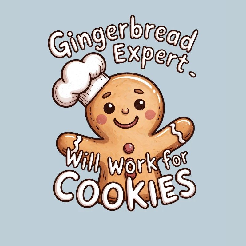Gingerbread Expert – Will Work for Cookies