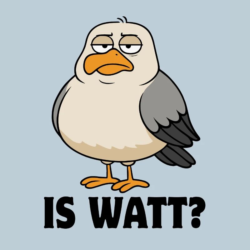 Möwe - Is Watt? - Nordsee - Geschenk