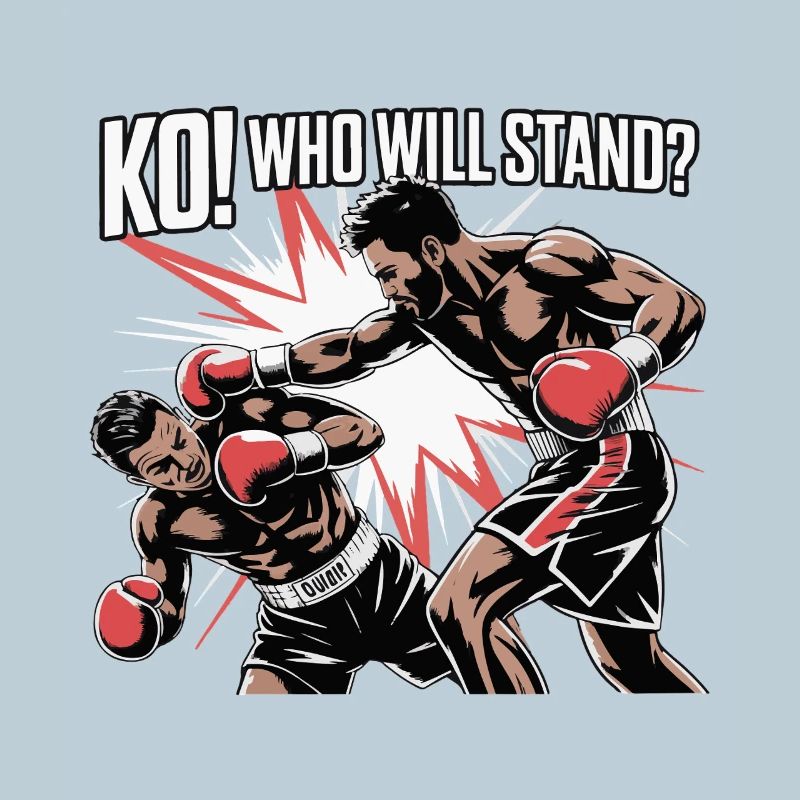 Explosion graphique de boxe par KO Showdown