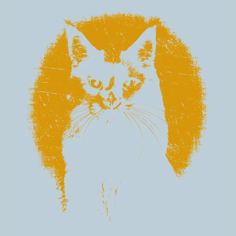 Chat silhouette 