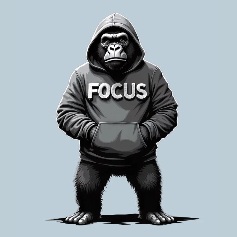 Gorilla Focus Kraft Motivation Training