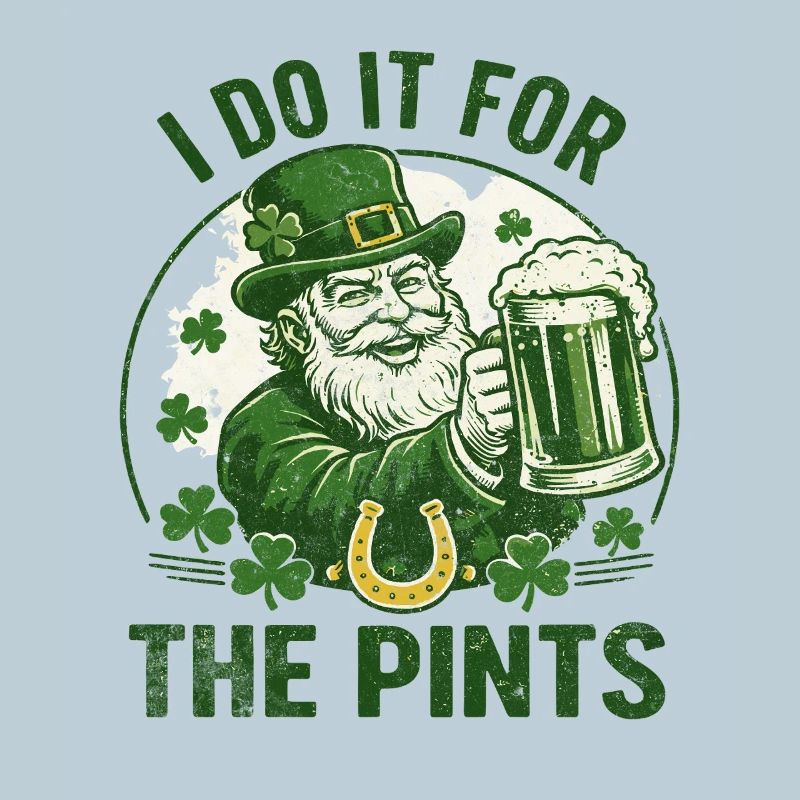 Leprechaun Pints Feier