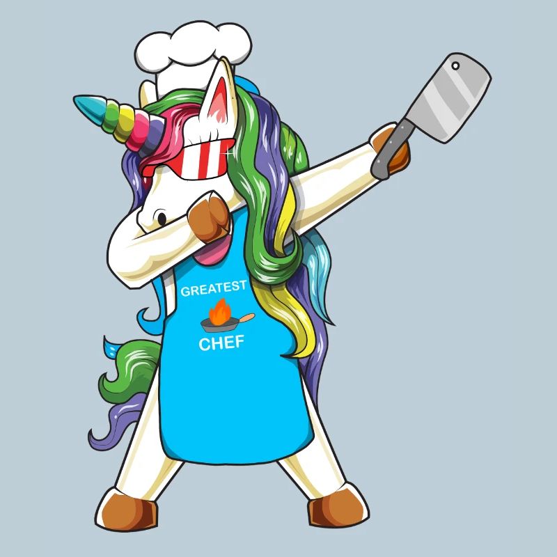 Dapping de licorne Greatest Chef Chef Maître Cuisinier