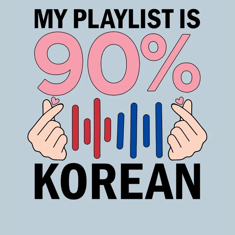 Ma playlist est à 90 % coréenne