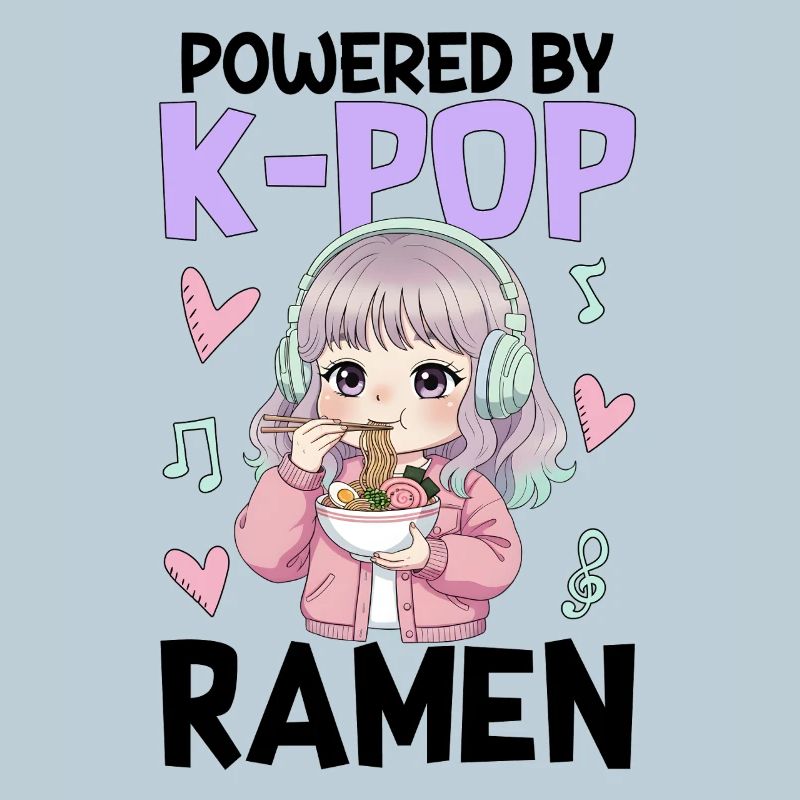Propulsé par des ramen K-Pop