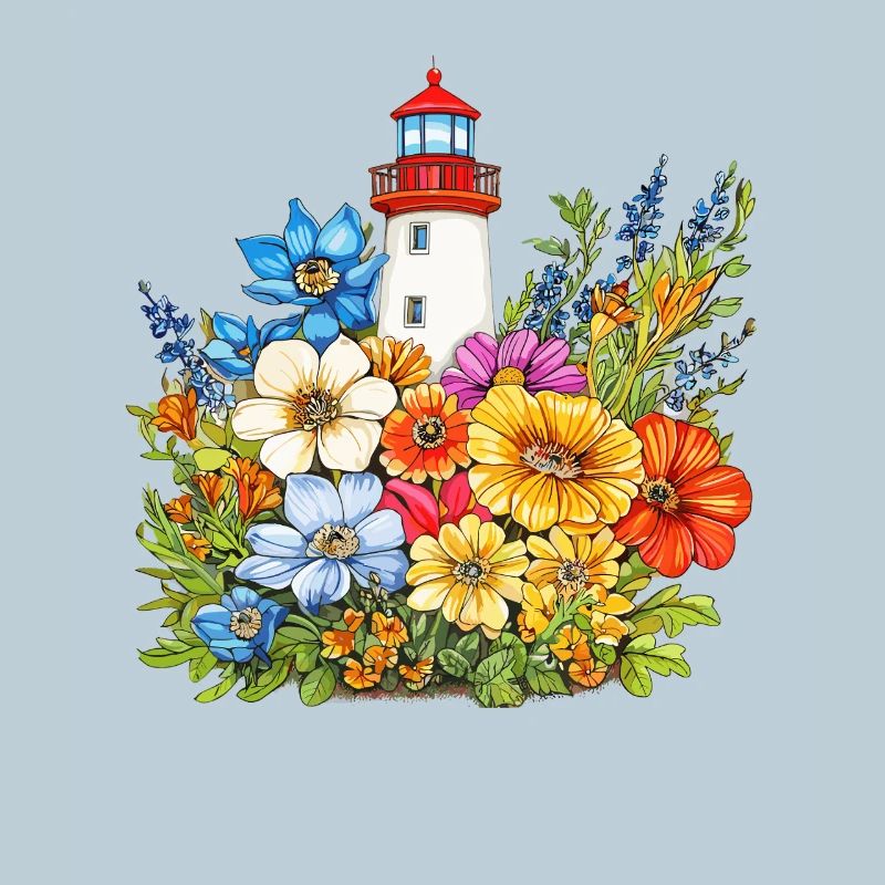 Couleurs des fleurs du phare