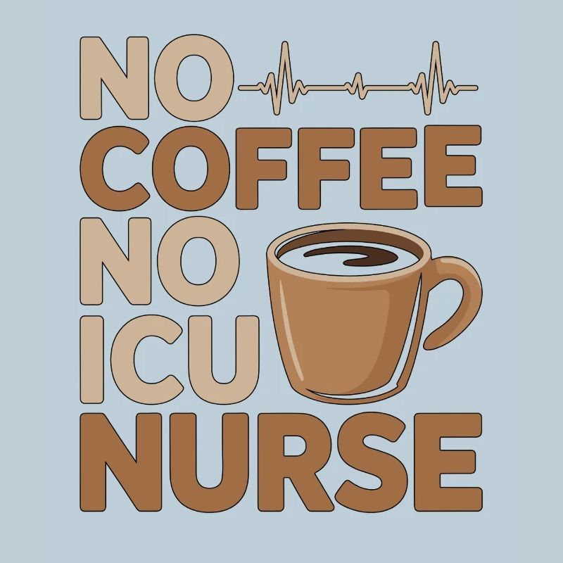 Infirmière en soins intensifs sans café, pas de réponse rapide Amoureuse du café