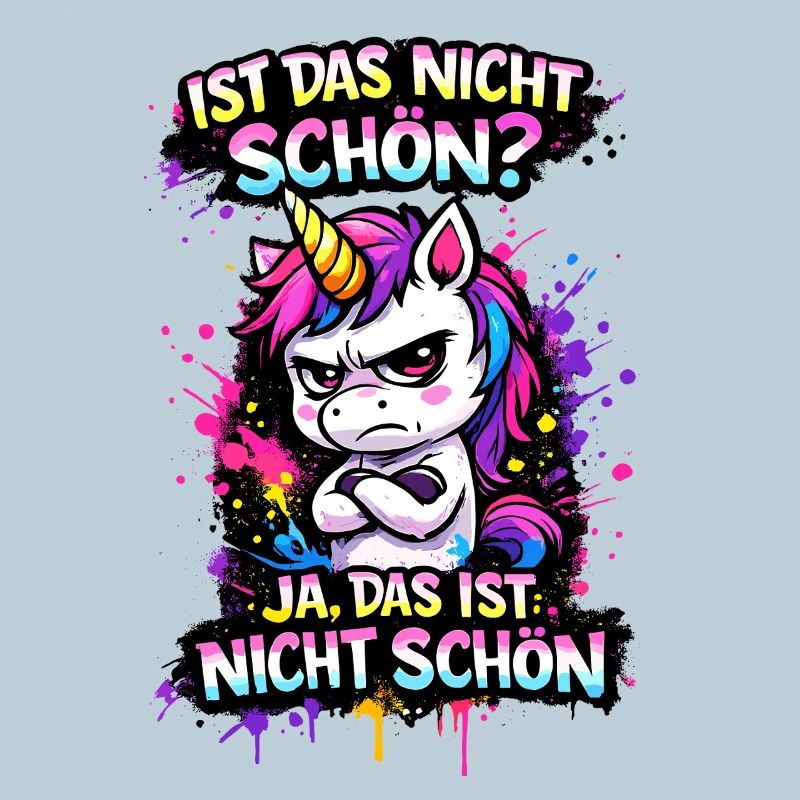 Isn't that nice? Unicorn Saying