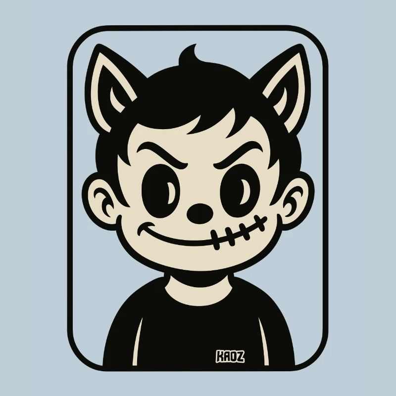 Stichwolf Maskottchen