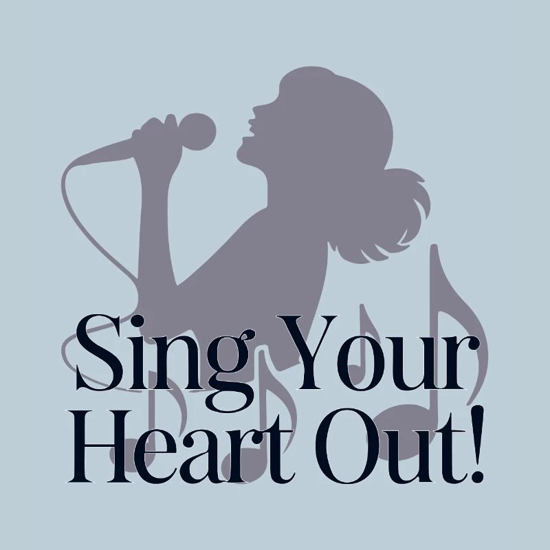 Sing Your Heart Out Silhouette