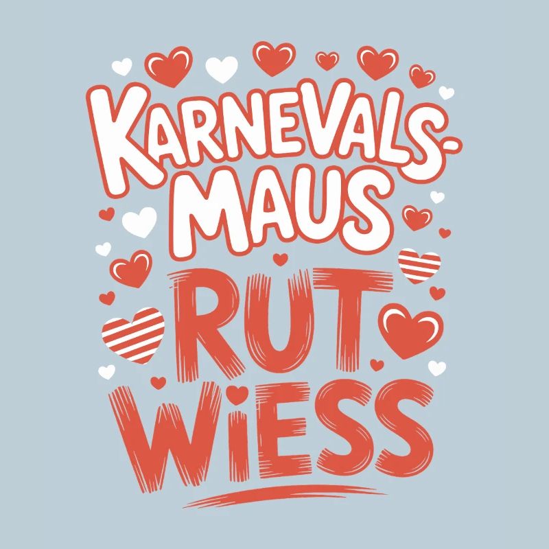 Karnevalsmaus Rut Wiess Köln Kölner Karneval Maus
