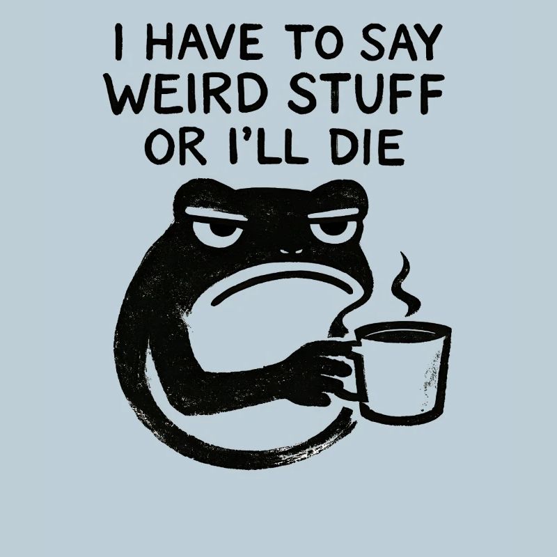 Frosch Spruch Meme Humor Lustig Geschenkidee