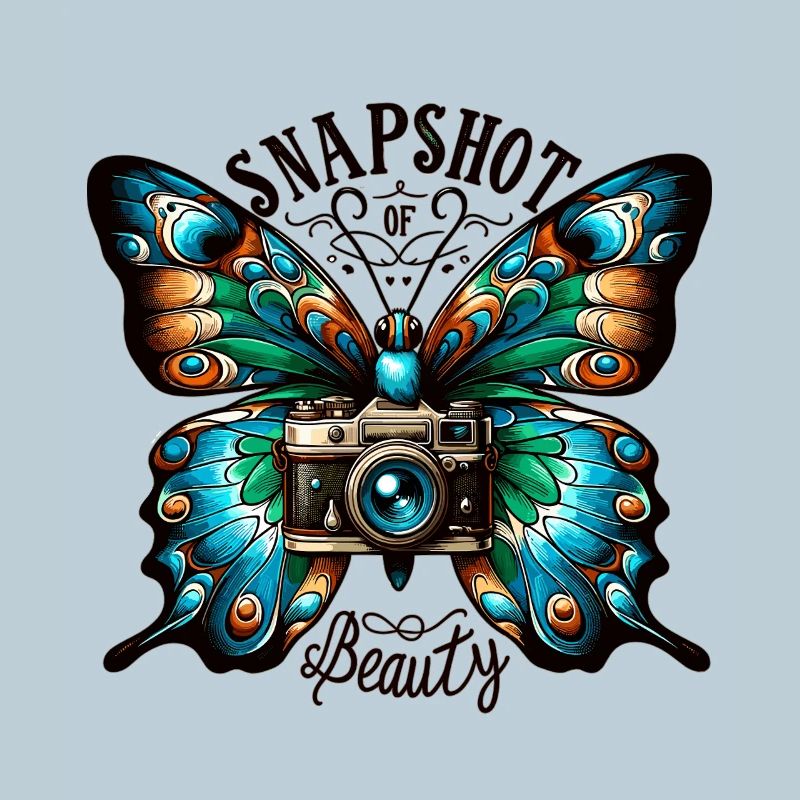 Beauté de la caméra papillon