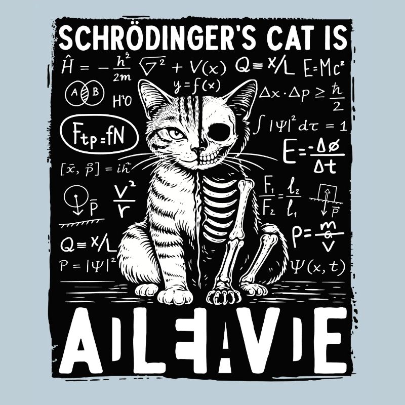Le chat de Schrödinger est vivant, mort