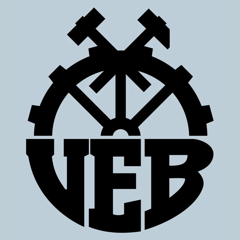 Logo VEB - Insigne de la RDA (couleur changeable)