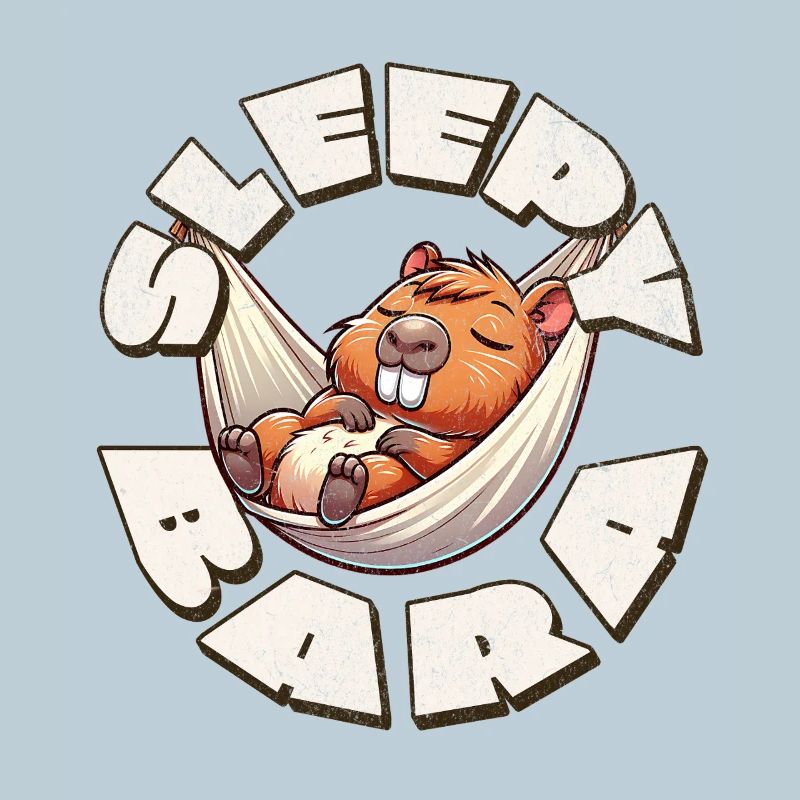 Capybara Bara Endormie