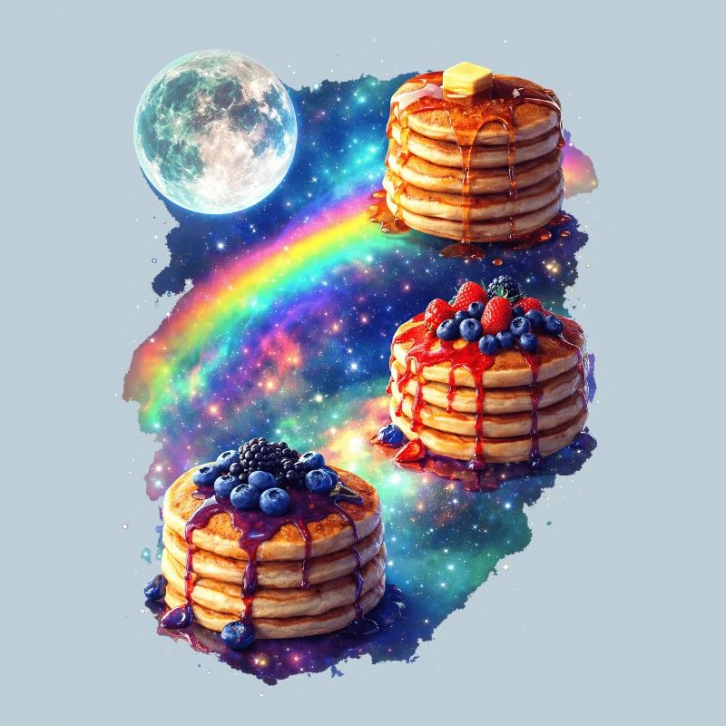 Cosmic Pancakes Galaxy