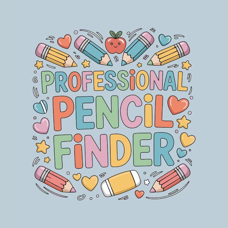 Enseignant professionnel du crayon en primaire