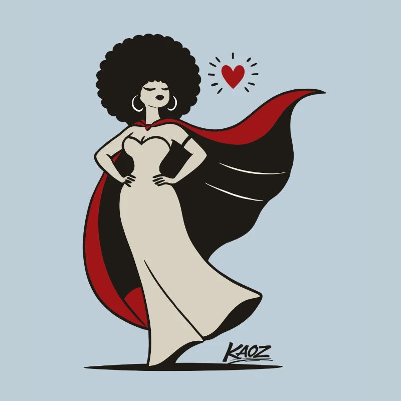 Afro Diva Cape Hero