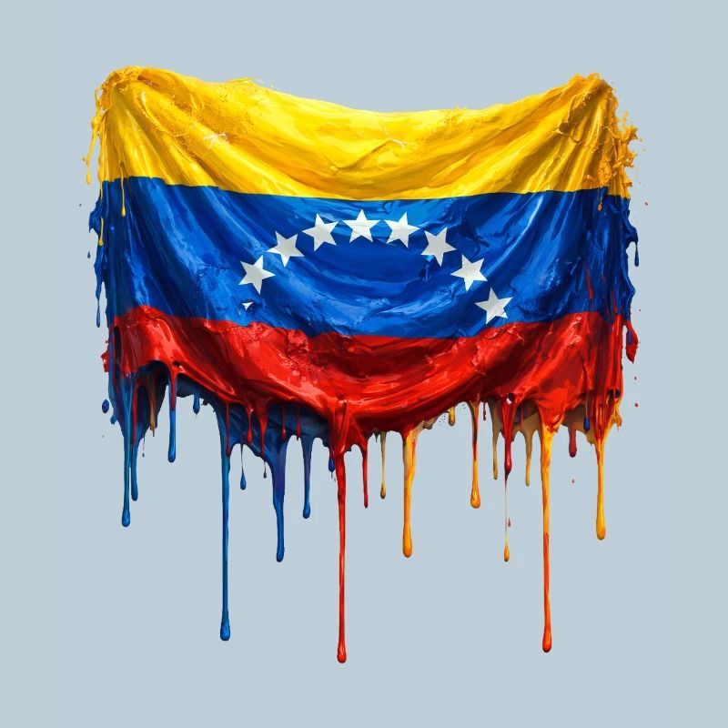 Venezuela Drop Flag