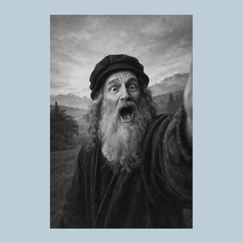 Leonardo Da Vinci Self-Portrait