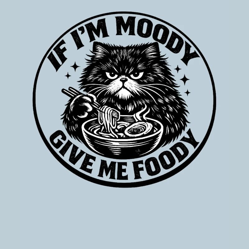Bol de ramen Grummelkat Chat Grumpy Moody