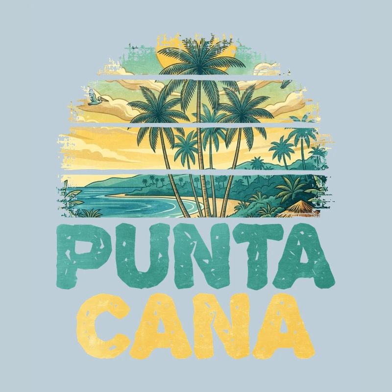 Punta Cana Tropical Beach Artwork