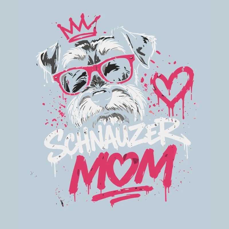 Schnauzer King Graffiti