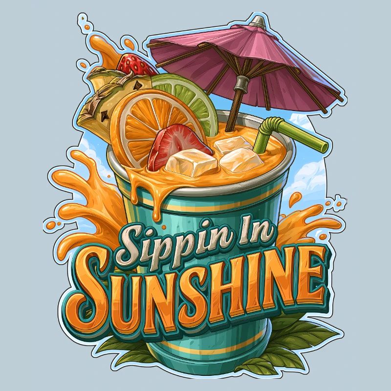 Sippin In Sunshine Tropical Fruit Cocktail