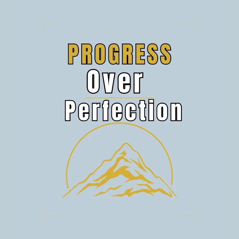 Le progrès sur la perfection | Croissance motivationnelle Min