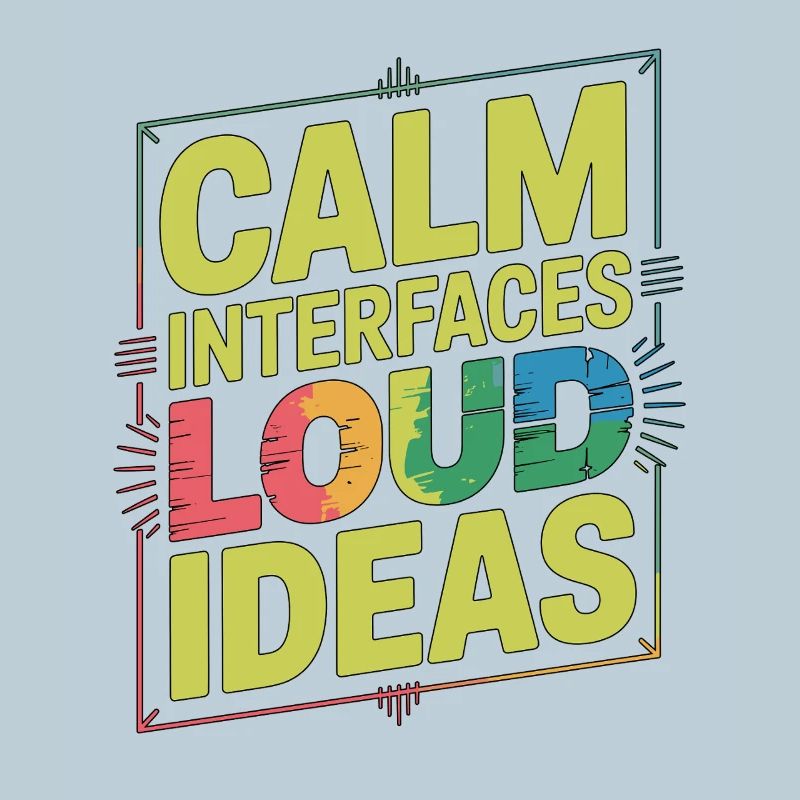 UX/UI Designer Calm Interfaces Loud Web Designer