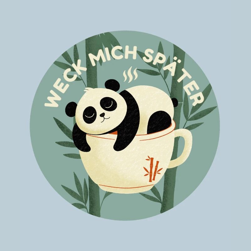 Verträumter Panda